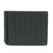 Bottega Veneta Vintage Pre-owned Laeder plnbcker Black, Herr