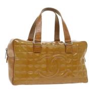 Chanel Vintage Pre-owned Laeder chanel-vskor Yellow, Dam