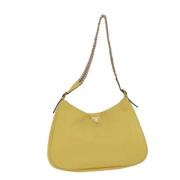 Prada Vintage Pre-owned Nylon prada-vskor Yellow, Dam