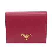 Prada Vintage Pre-owned Laeder plnbcker Pink, Dam