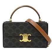 Celine Vintage Pre-owned Tyg celine-vskor Black, Dam