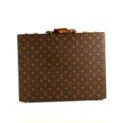 Louis Vuitton Vintage Pre-owned Läder portfljer Brown, Dam