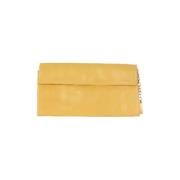 Prada Vintage Pre-owned Tyg kuvertvskor Yellow, Dam