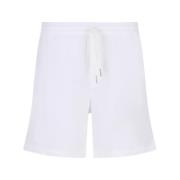 Armani Exchange Snygga Casual Shorts för Män White, Herr