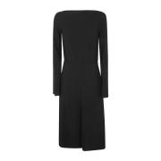 N21 Svart Klänning 9000 - Elegant Stil Black, Dam