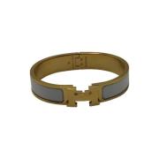 Hermès Vintage Pre-owned Metall armband Yellow, Dam