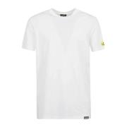 Dsquared2 Kortärmad bomullst-shirt, Modell D9M204480 White, Herr