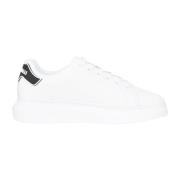 Just Cavalli Vita Sneakers med Logohäl White, Herr