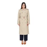 Ralph Lauren Beige Trench Coat Dammode Beige, Dam