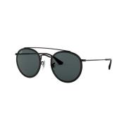 Ray-Ban Metallsolglasögon i svart med tonade linser Black, Unisex