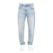 Armani Exchange Vintage Retro Denim Jeans Blue, Herr