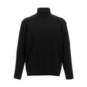 C.p. Company Stiliga Turtlenecks Jumpers Black, Herr