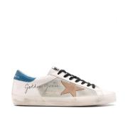 Golden Goose Lizard Printed Leather Sneakers Multicolor, Herr