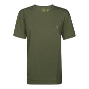 Ralph Lauren Jersey T-shirt för män Green, Herr