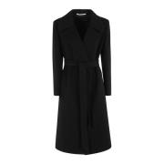 Tagliatore Elegant Yllekappa för Kvinnor Black, Dam