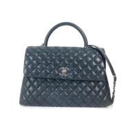 Chanel Vintage Pre-owned Laeder chanel-vskor Black, Dam