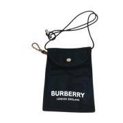 Burberry Vintage Pre-owned Tyg axelremsvskor Black, Dam