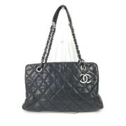 Chanel Vintage Pre-owned Laeder chanel-vskor Black, Dam