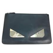 Fendi Vintage Pre-owned Laeder fendi-vskor Black, Herr