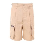 Burberry Beige Bermuda Shorts Ss22 Beige, Herr