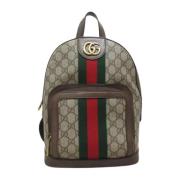 Gucci Vintage Pre-owned Canvas gucci-vskor Beige, Dam