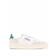 Autry Medalist Low Läder Mocka Sneakers White, Dam