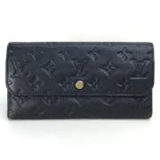 Louis Vuitton Vintage Pre-owned Laeder plnbcker Black, Dam