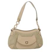 Salvatore Ferragamo Pre-owned Pre-owned Mocka axelremsvskor Beige, Dam