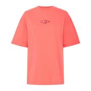 Ball Sportig Tee Blus med Logotyp Pink, Dam