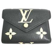 Louis Vuitton Vintage Pre-owned Laeder plnbcker Black, Dam