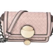 Bottega Veneta Vintage Pre-owned Tyg axelremsvskor Pink, Dam