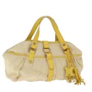 Celine Vintage Pre-owned Canvas totevskor Beige, Dam