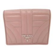 Prada Vintage Pre-owned Laeder plnbcker Pink, Dam