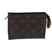 Louis Vuitton Vintage Pre-owned Canvas necessrer Brown, Dam