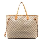 Louis Vuitton Vintage Pre-owned Canvas louis-vuitton-vskor White, Dam