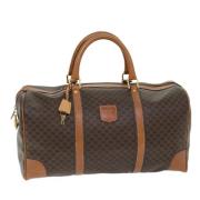 Celine Vintage Pre-owned Laeder handvskor Brown, Dam