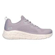 Skechers Flex Epic Edge Sneakers Purple, Dam