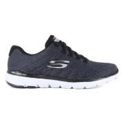 Skechers Flex Appeal 3.0-Satellites Sneakers Black, Dam