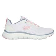 Skechers Flex Appeal 50 Sneakers White, Dam