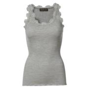 Rosemunde Sleeveless Tops Gray, Dam