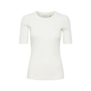 InWear Slim Fit Dagnalw T-Shirt Topper White, Dam