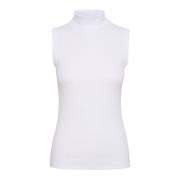 InWear Rollneck Top Pure White White, Dam