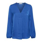 InWear Rindaiw Blouse Mazarine Blue Blue, Dam