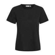 InWear Svart T-Shirt Topp 30105276 Black, Dam