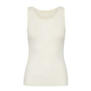 InWear Vit Tank Top White, Dam