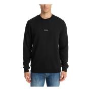 Balr. Enkel Logo Sweatshirt Black, Herr