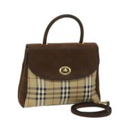 Burberry Vintage Pre-owned Laeder handvskor Brown, Dam