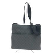 Gucci Vintage Pre-owned Canvas gucci-vskor Black, Dam