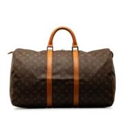 Louis Vuitton Vintage Pre-owned Canvas louis-vuitton-vskor Brown, Dam