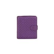 Bottega Veneta Vintage Pre-owned Laeder plnbcker Purple, Dam